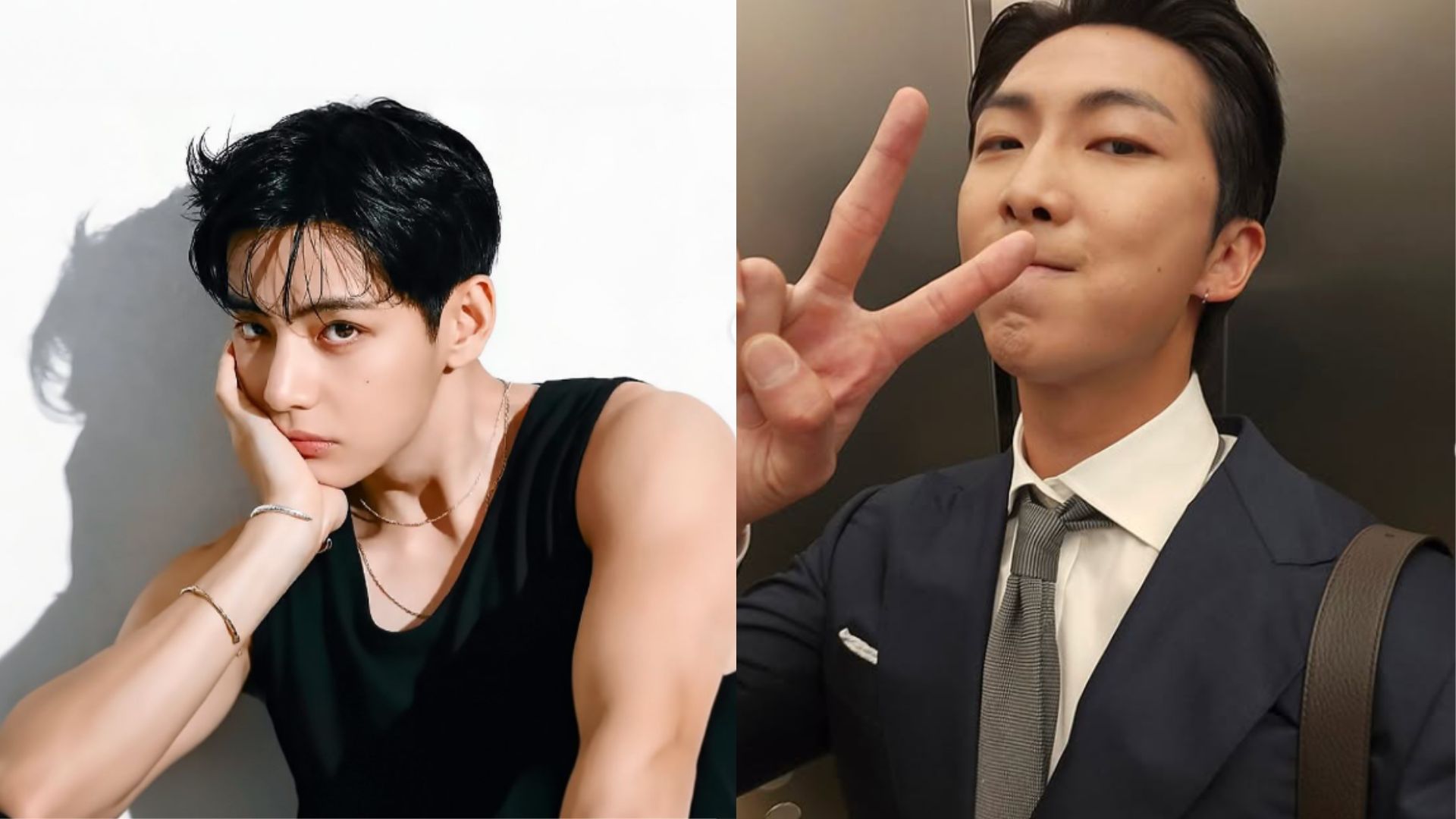 BTS&rsquo; Taehyung and RM&rsquo;s looks for premiere of Park Chan-wook&rsquo;s movie 