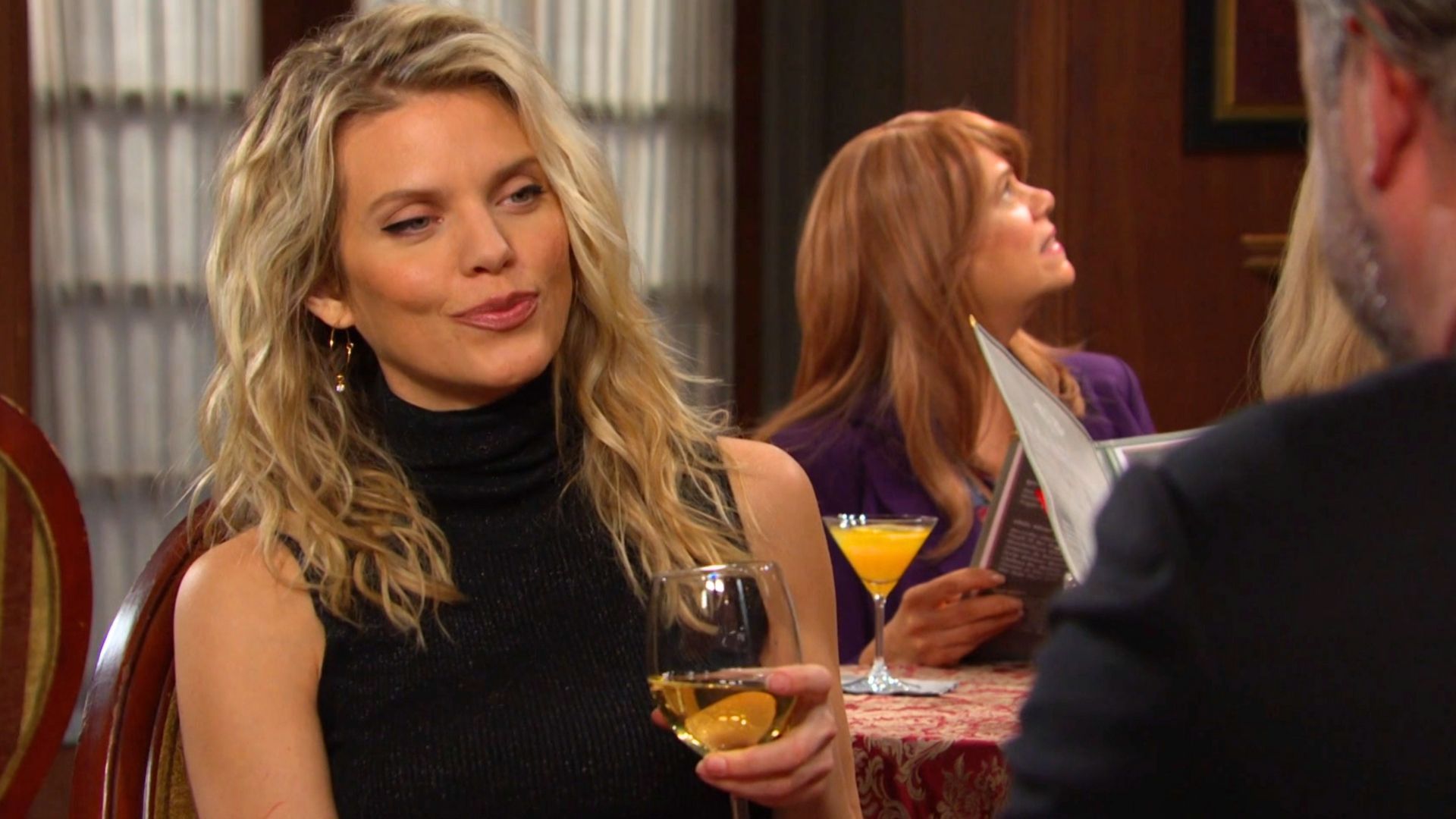 Days of our Lives Cat is at ease with EJ | Image: Peacock
