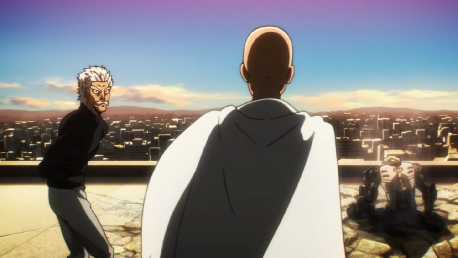 Bang and Saitama (Image Credits: J.C. Staff)
