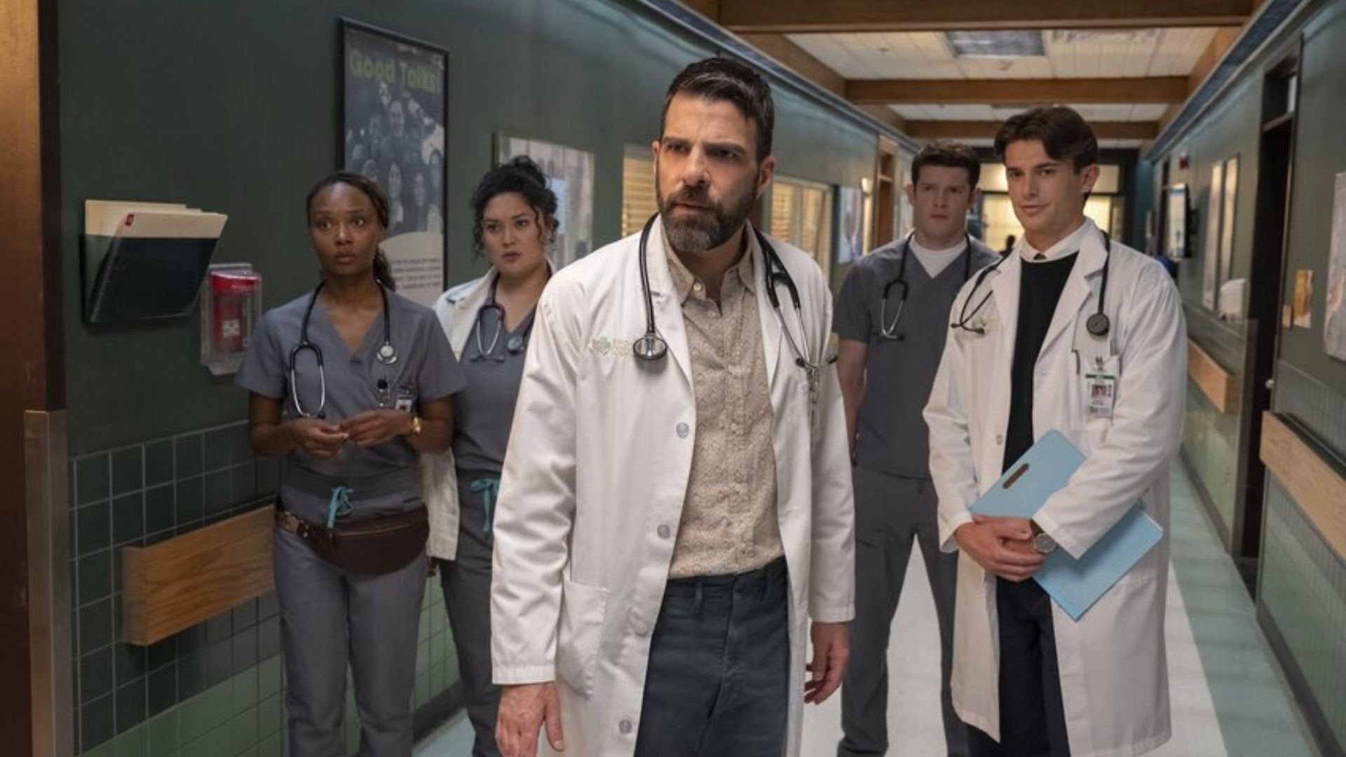 Zachary Quinto returns in Brilliant Minds Season 2 | Image Via: www.nbc.com