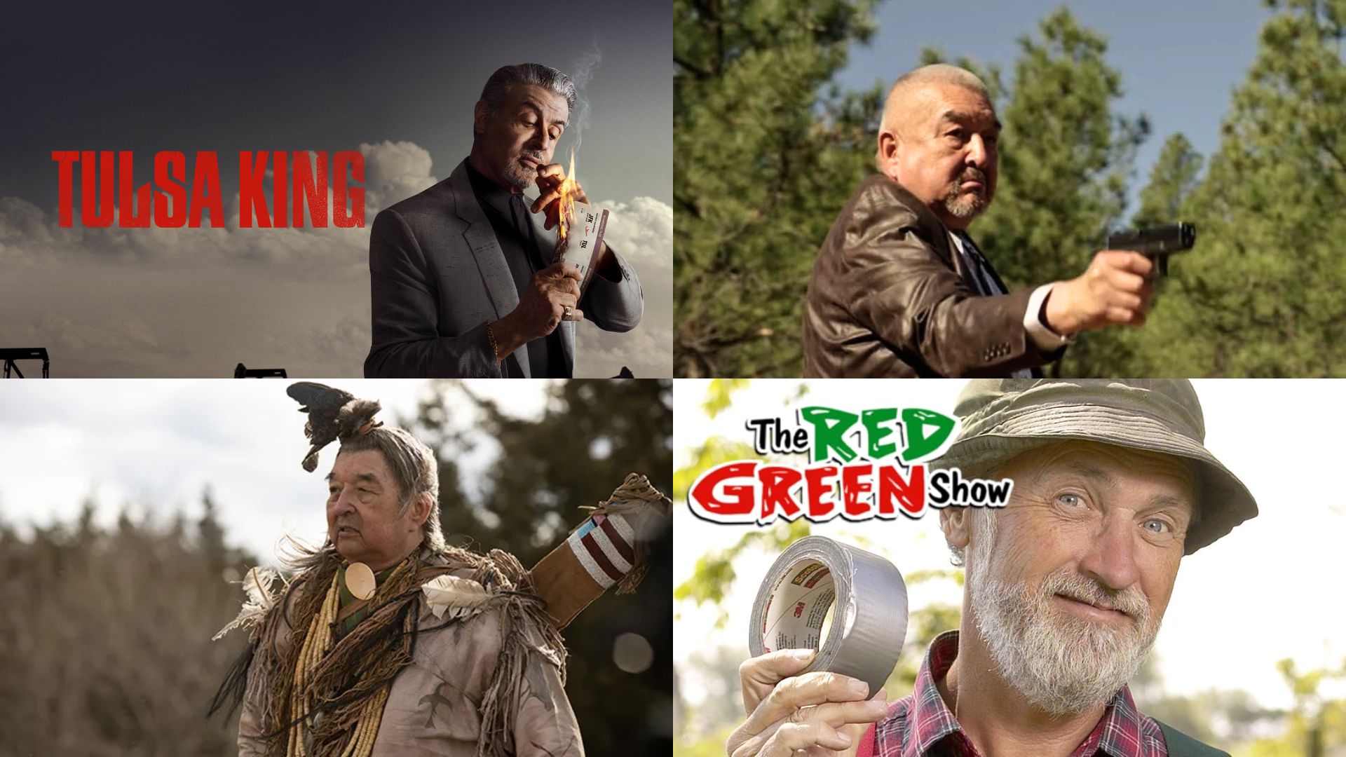 Graham Greene TV Shows and his roles | Images via Apple TV and Prime Video
