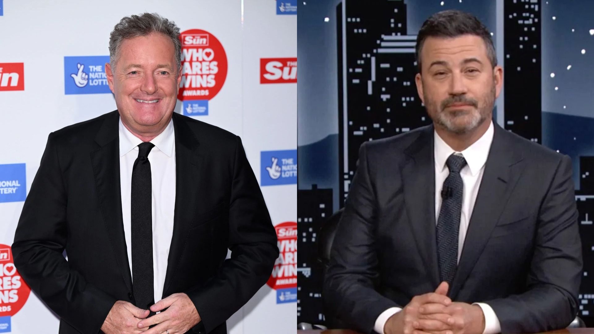 Piers Morgan reaction on Jimmy Kimmel