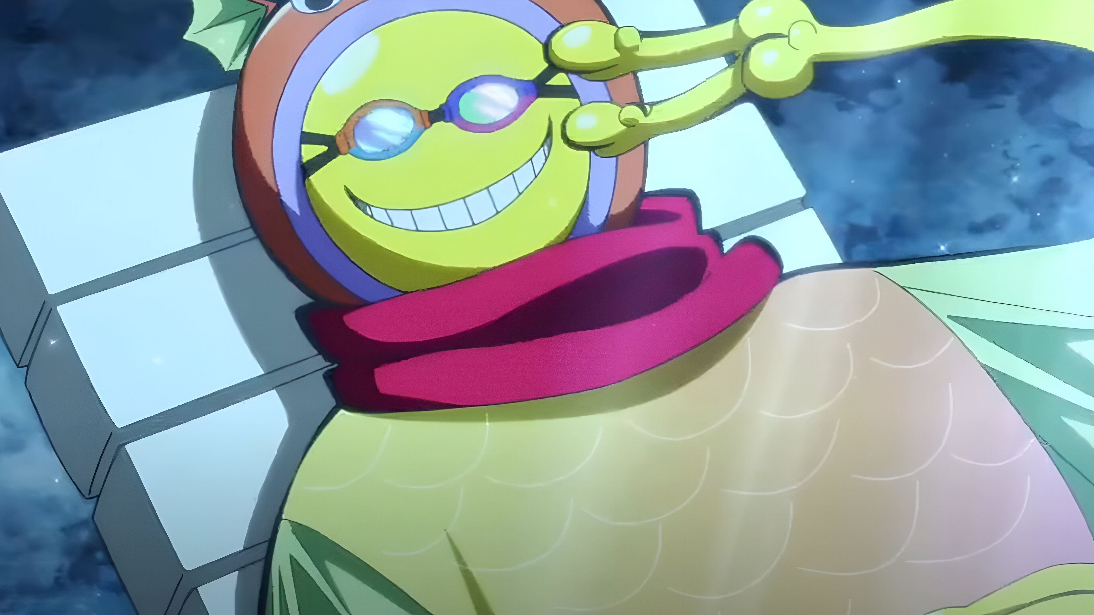 Korosensei as seen in the new movie trailer 