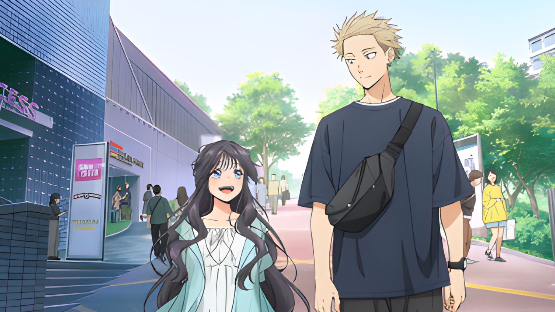 Kaoruko and Rintaro (Image Credits: CloverWorks)