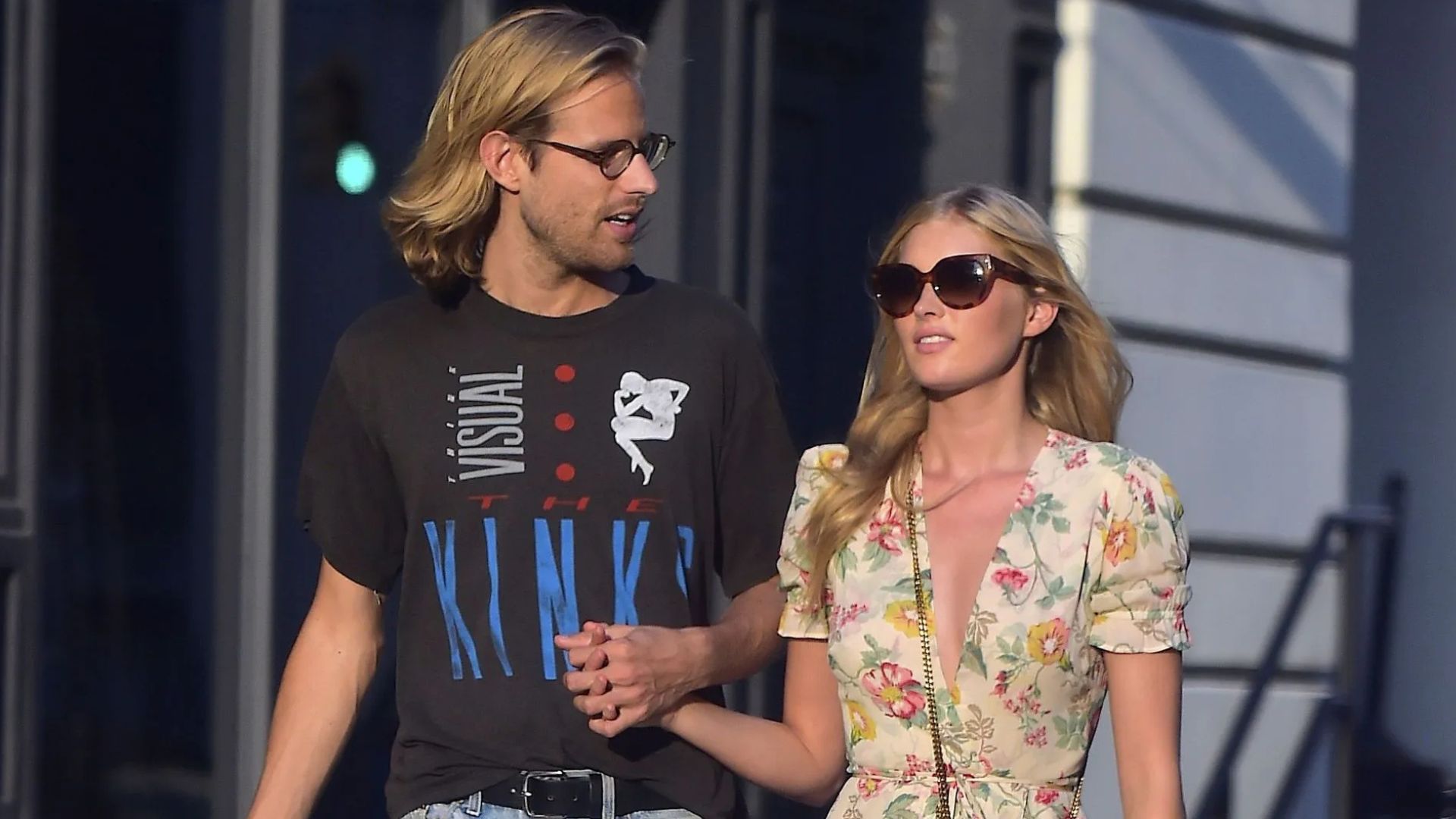 Elsa Hosk with Tom Daly (Image via Getty)