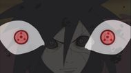 Madara using his Sharingan (Image Credit: Studio Pierrot)