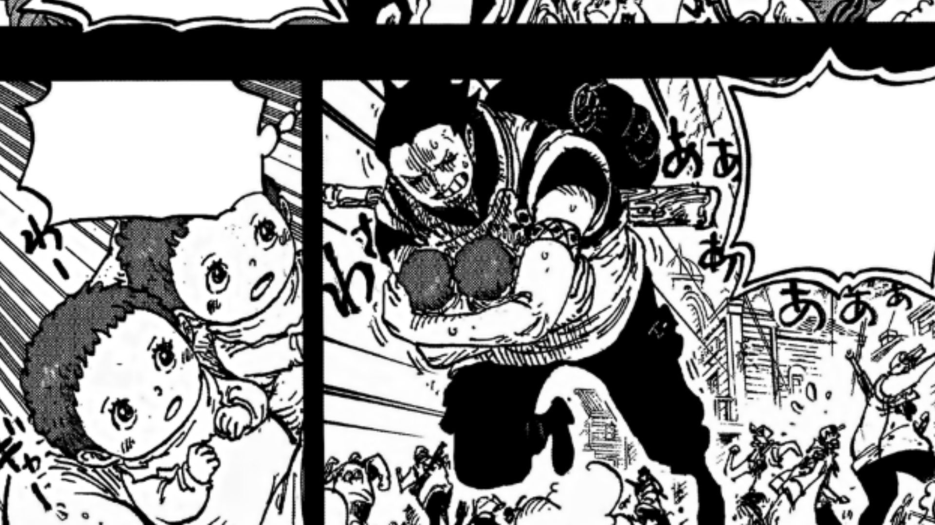 Shamrock and Shanks are being saved by Dragon (Image credit: Shueisha)