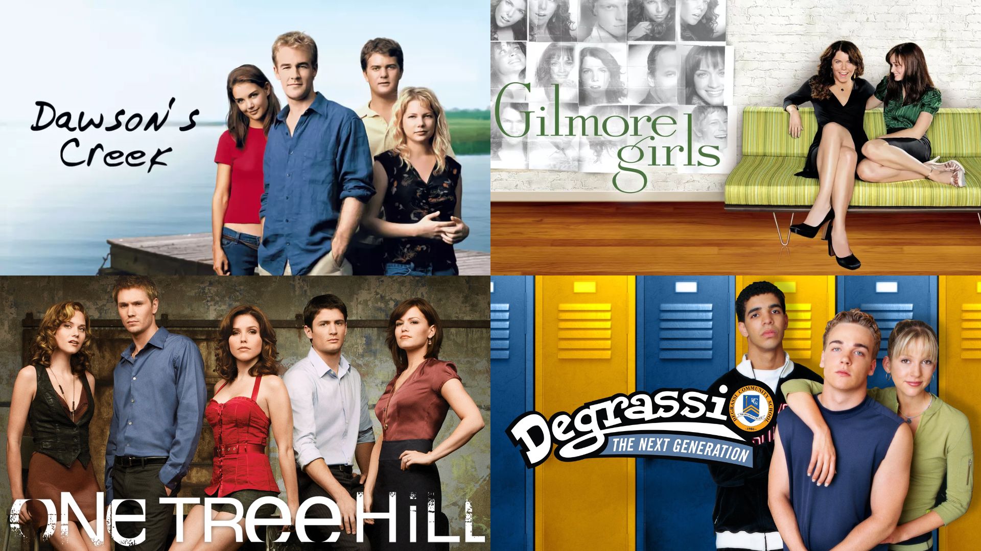 Binge-watching teen dramas | Images via Hulu, Prime Video and HBO Max