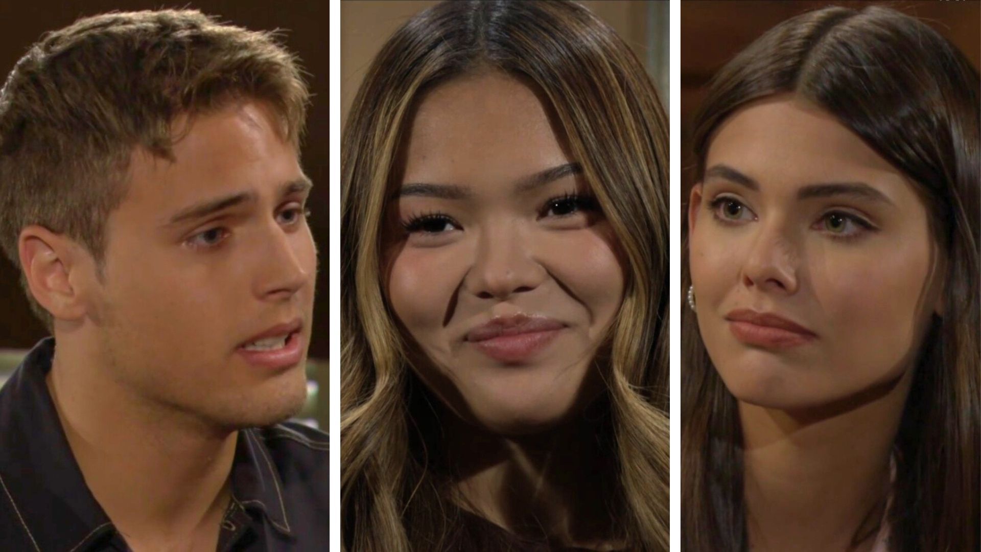 Will, Luna, and Electra on The Bold and the Beautiful | Images: CBS