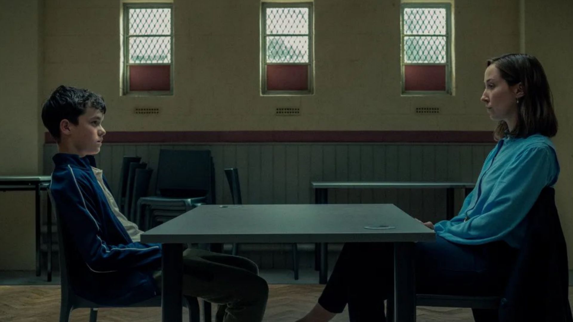 Jamie &amp; Briony in Episode 3 of Adolescence (Image Via: Netflix)
