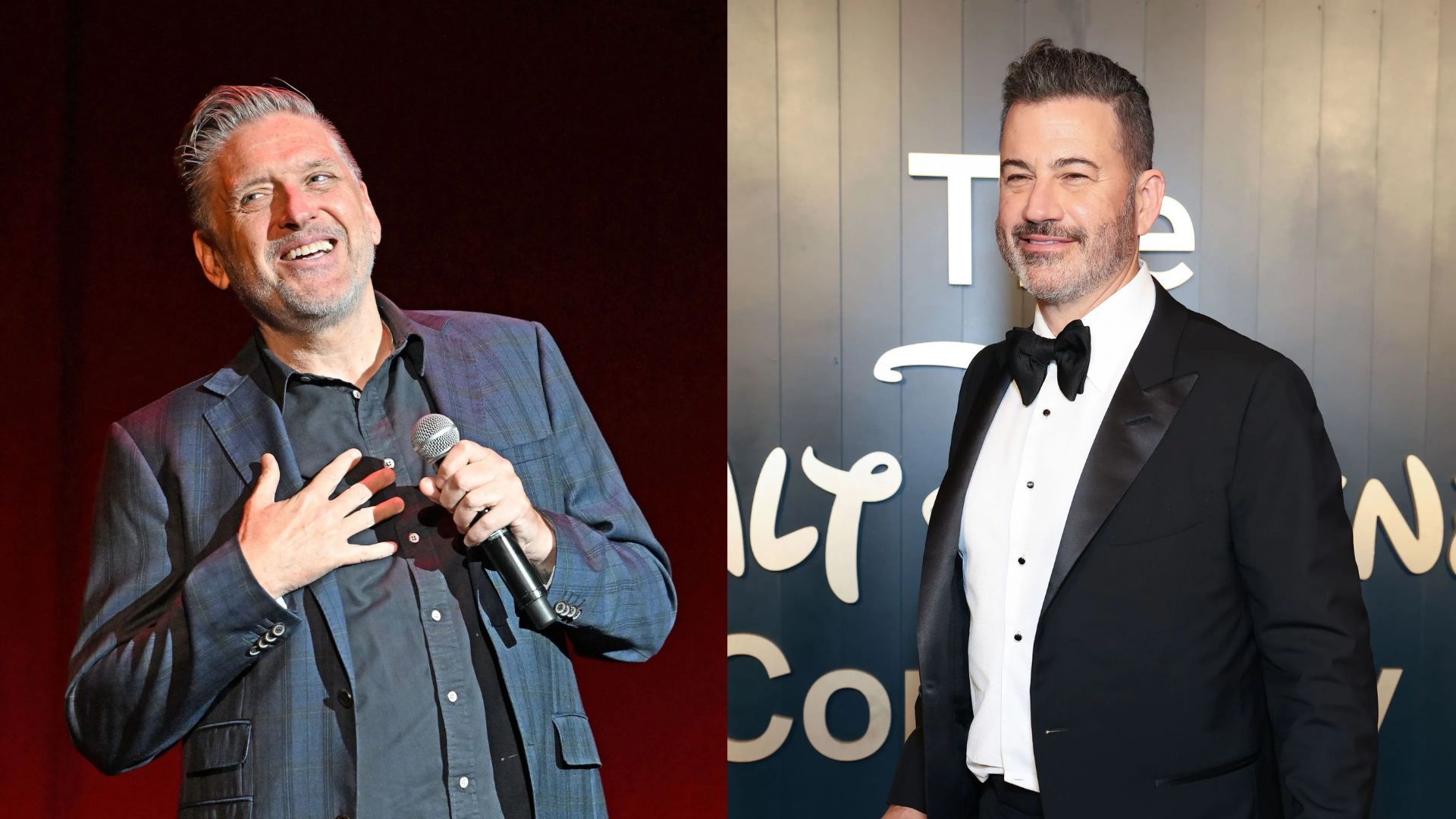 Craig Ferguson and Jimmy Kimmel (Image via Getty)