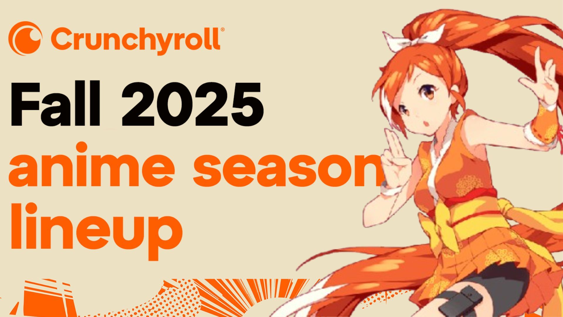 Crunchyroll Fall 2025 anime