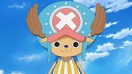 Chopper, as seen in the One Piece anime