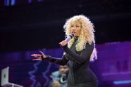 Nicki Minaj performs at iHeartRadio Power 96.1's Jingle Ball 2023 - Show - Source: Getty. (Photo by Derek White/Getty Images for iHeartRadio)