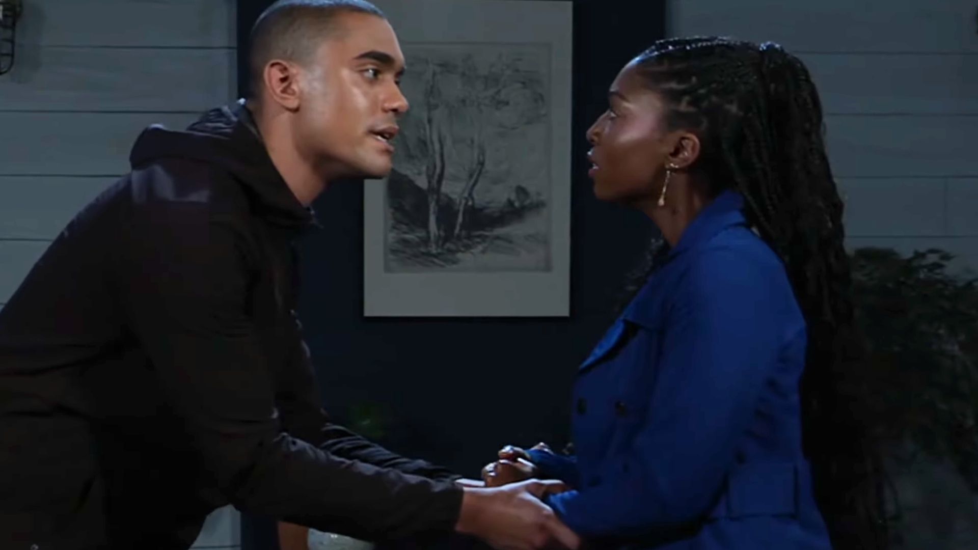Kai and Trina are caught up in the Drew shooting mess | Image: ABC