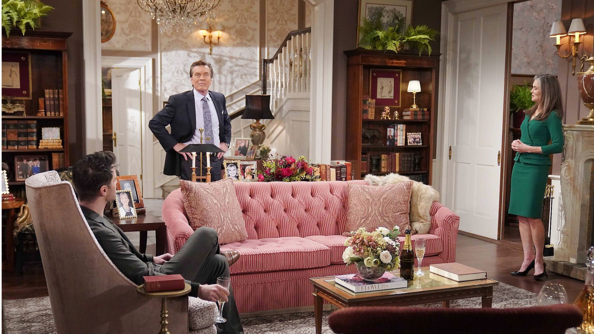 Everything was different but also the same at the Abbott home on The Young and the Restless | Image: JPI