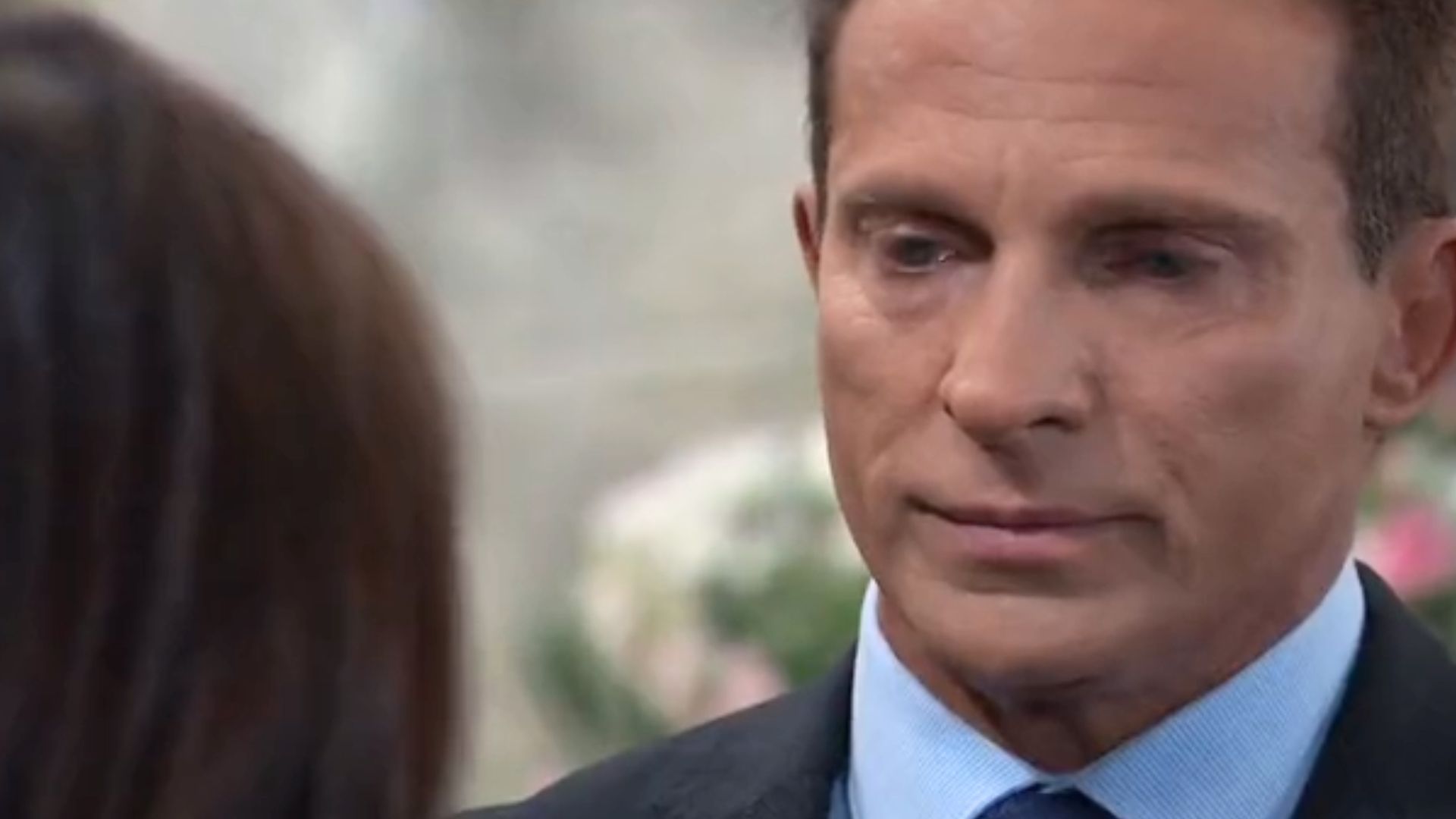 A sad Jason confides in Elizabeth | Image: ABC