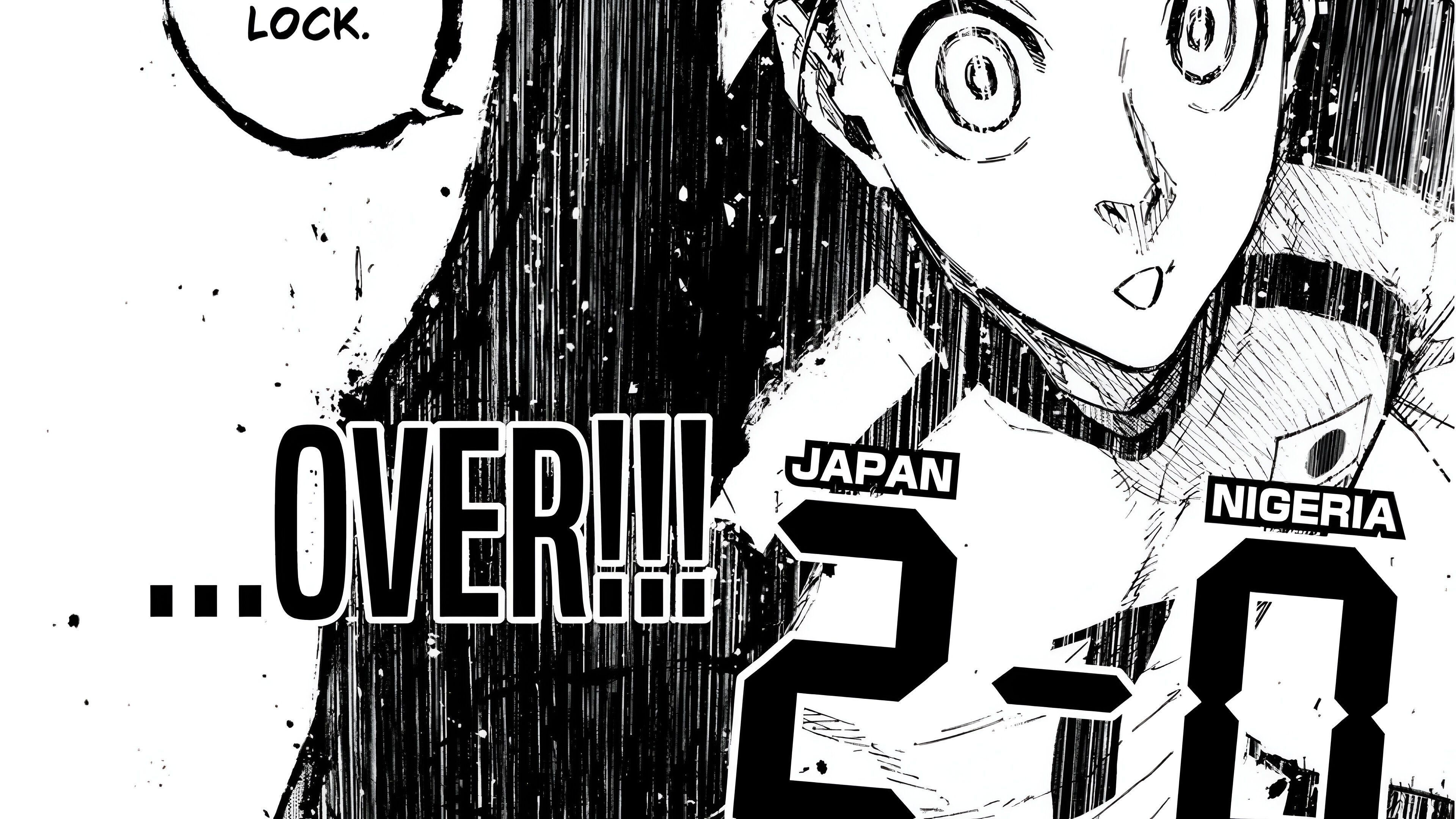 Gigamaru as seen at the end of Blue Lock chapter 317 