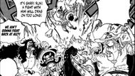 Garp attacking the Rocks Pirate (Image Credit: Shueisha)