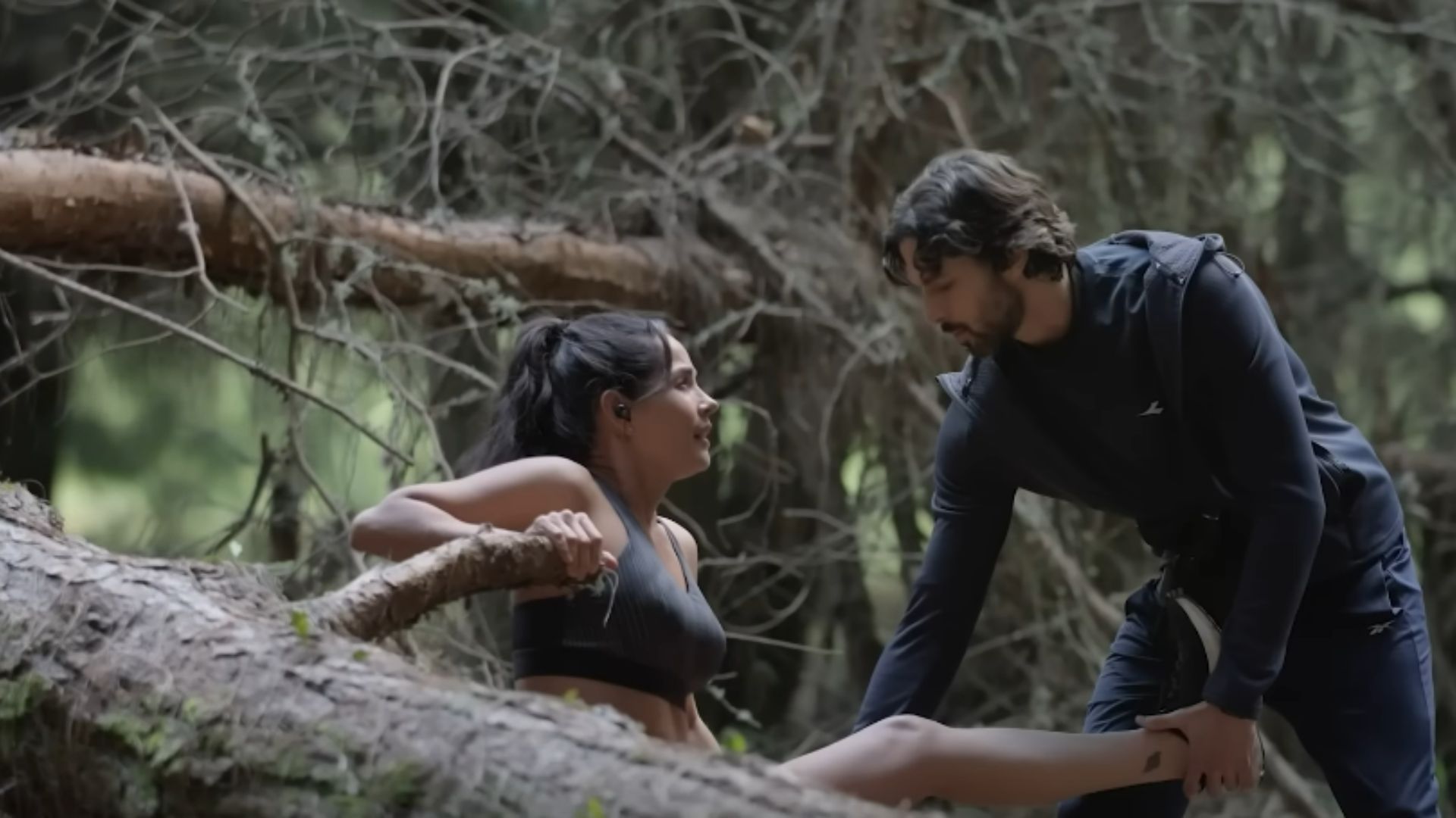 A still from The Guest | Official Trailer | (Image Via: Netflix, YouTube)