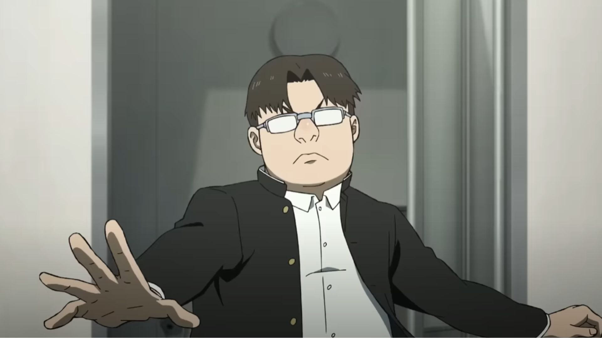 Kinta Sakata as seen in the Dandadan anime adaptation