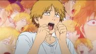 Denji is shocked to see how cute Makima is (Image Source: MAPPA Studio)