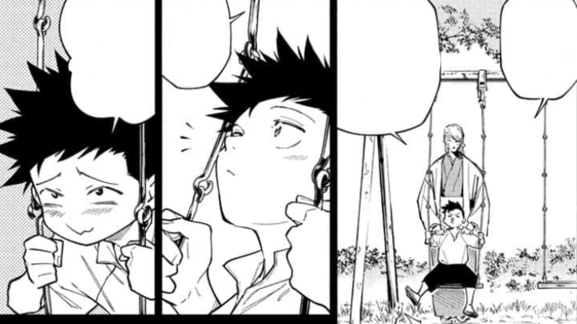 Grandma Maki and young Tsurugi Okkotsu (Image credit: Shueisha)