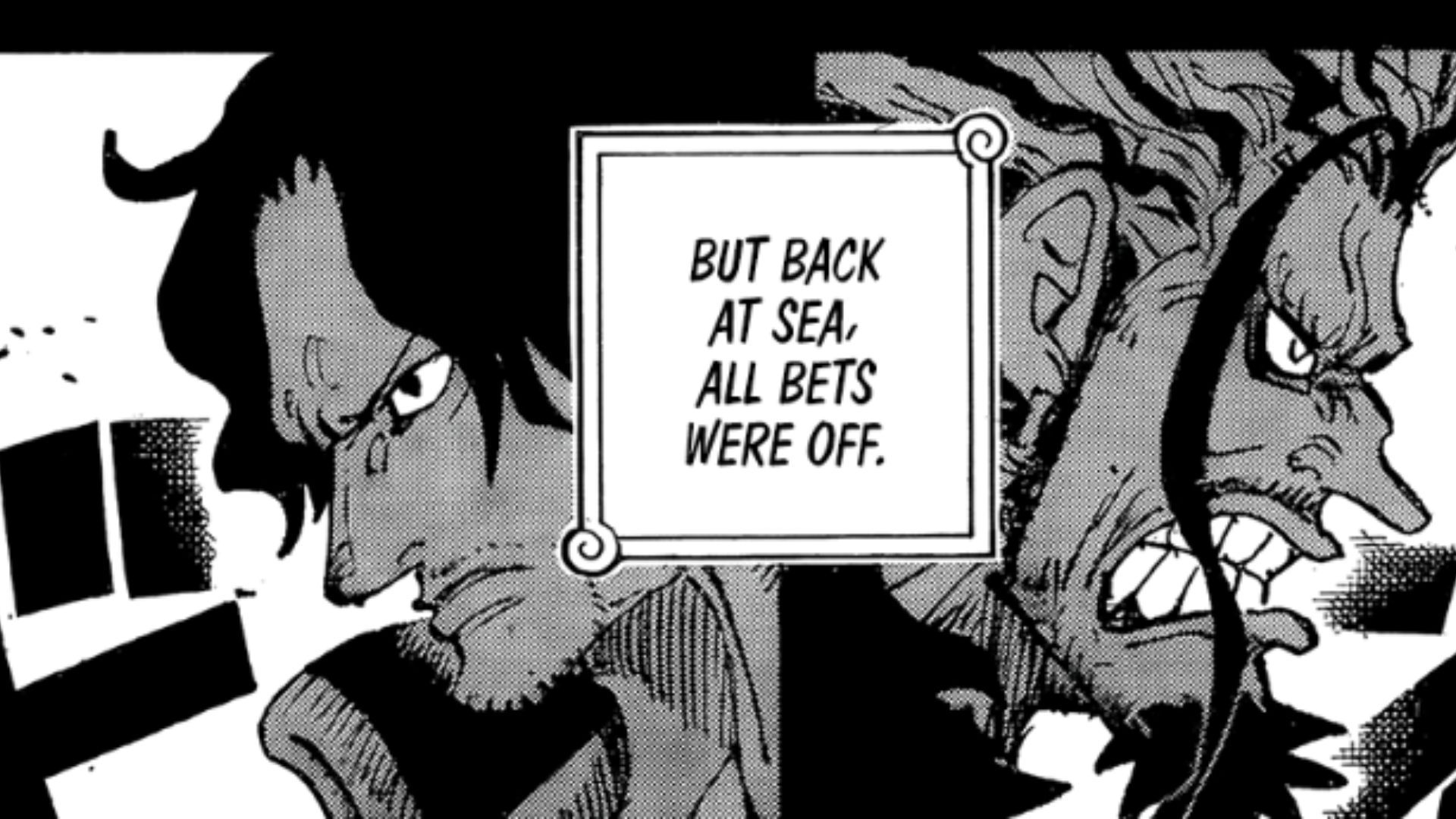 Roger and Rocks D. Xebec as seen in the manga (Image Source: VIZ)