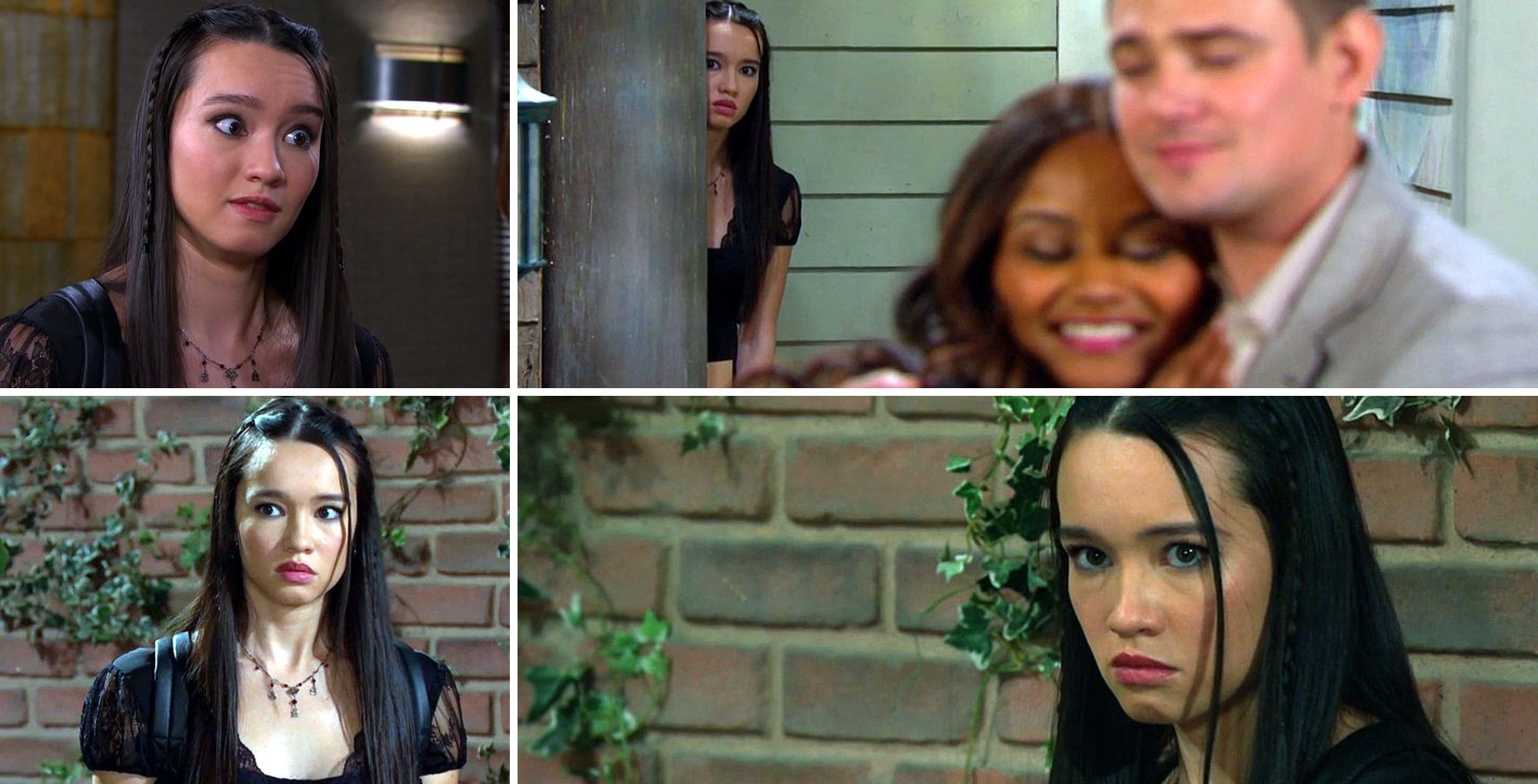 The many scary faces of Sophia. | Image Source: Peacock