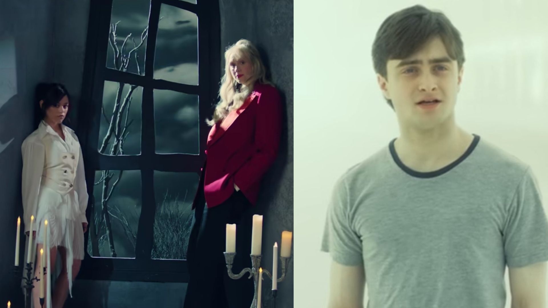 This scene from Harry Potter mirrors Wednesday meeting Principal Weems in her dreams in Season 2 (Image Via Instagram/@wednesdaynetflix) (Image Via YouTube/@HarryPotter)