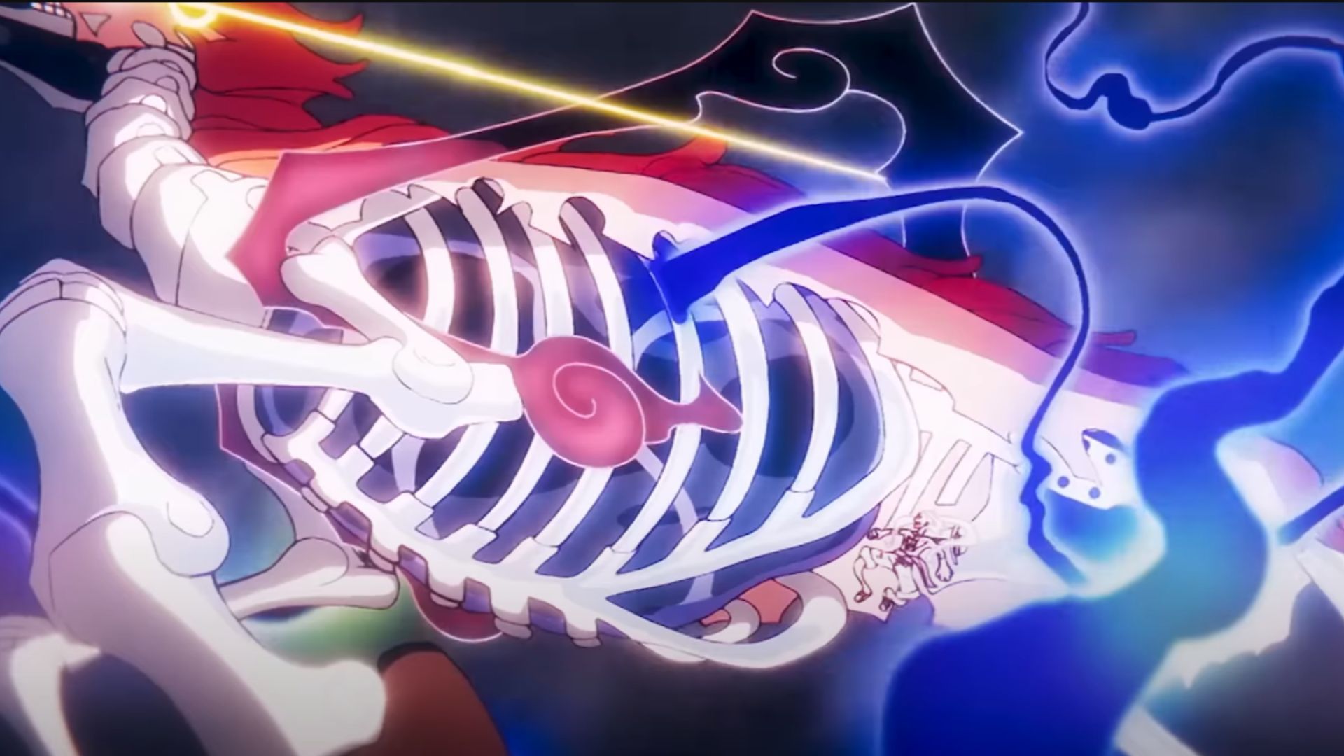 Nusjuro as seen leaping above Luffy (Image Source: Toei Animation)