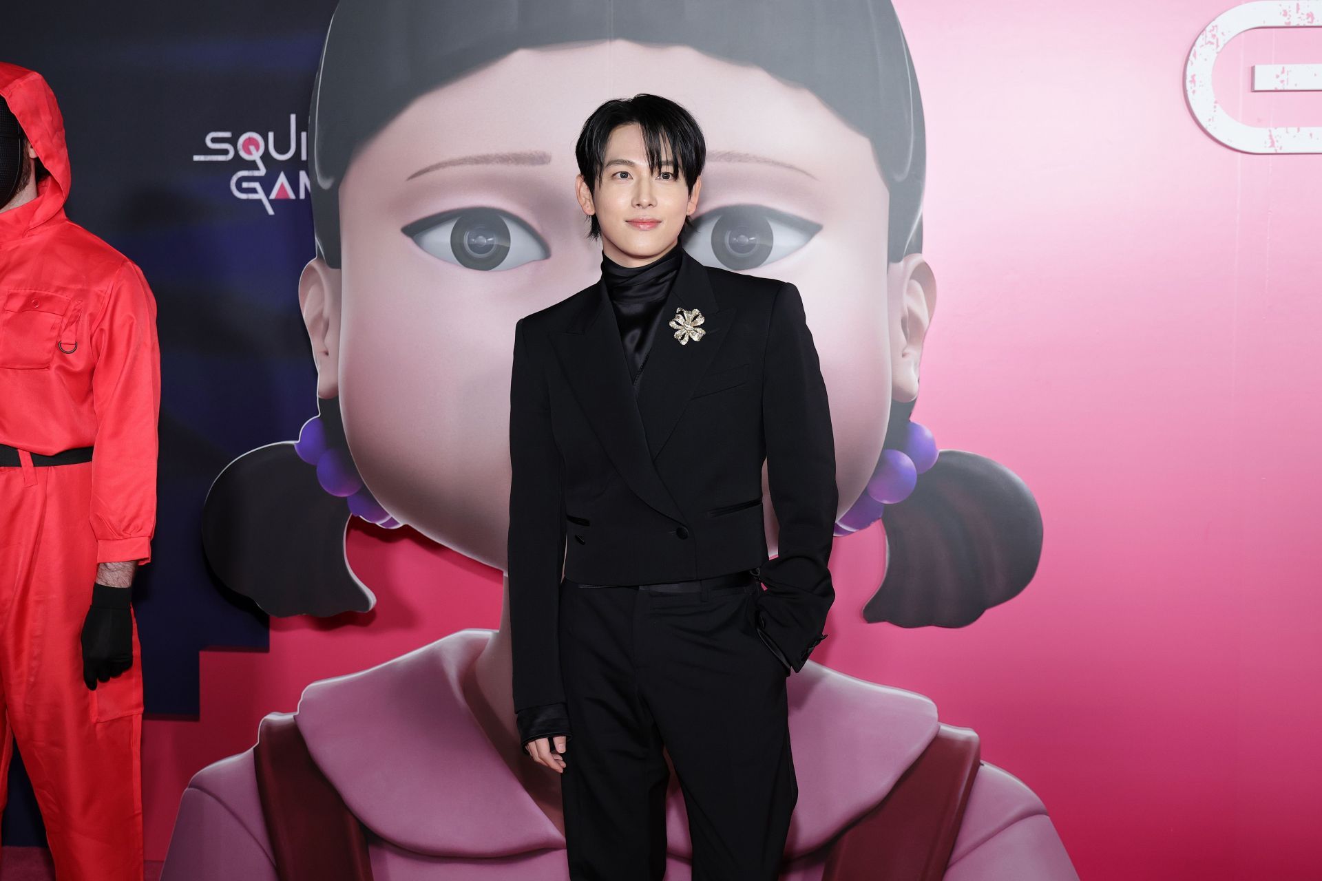 Yim Si-wan attends Netflix&#039;s &quot;Squid Game&quot; Season 3 premiere in New York City | Image via: Getty