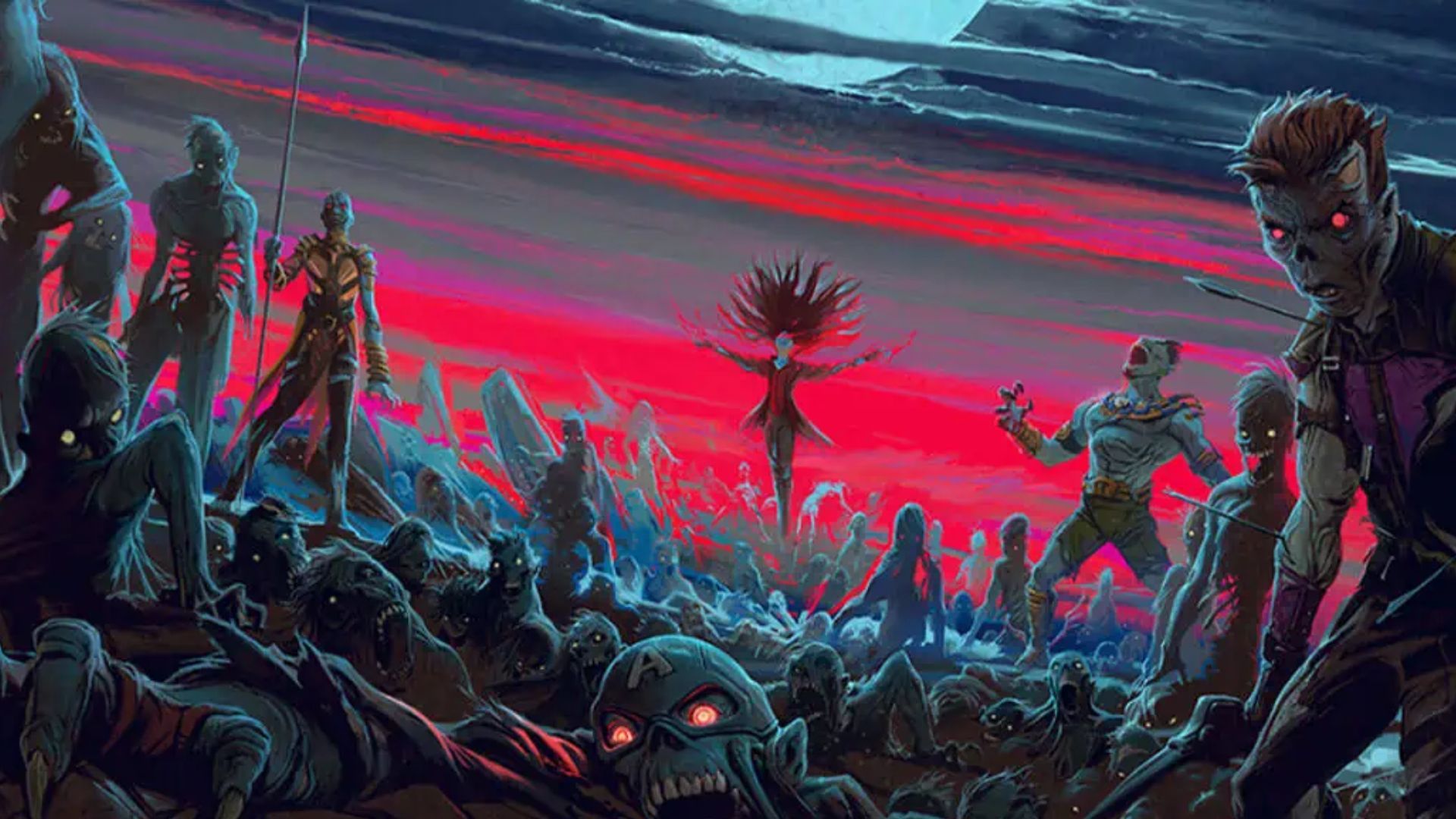 Wanda in Marvel Zombies (Image via Disney+)