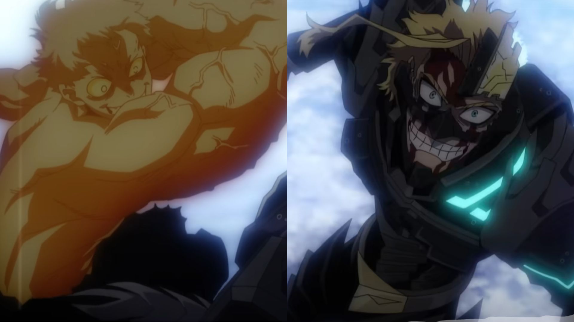 All for One fighting against All Might (Image credit: Studio Bones)