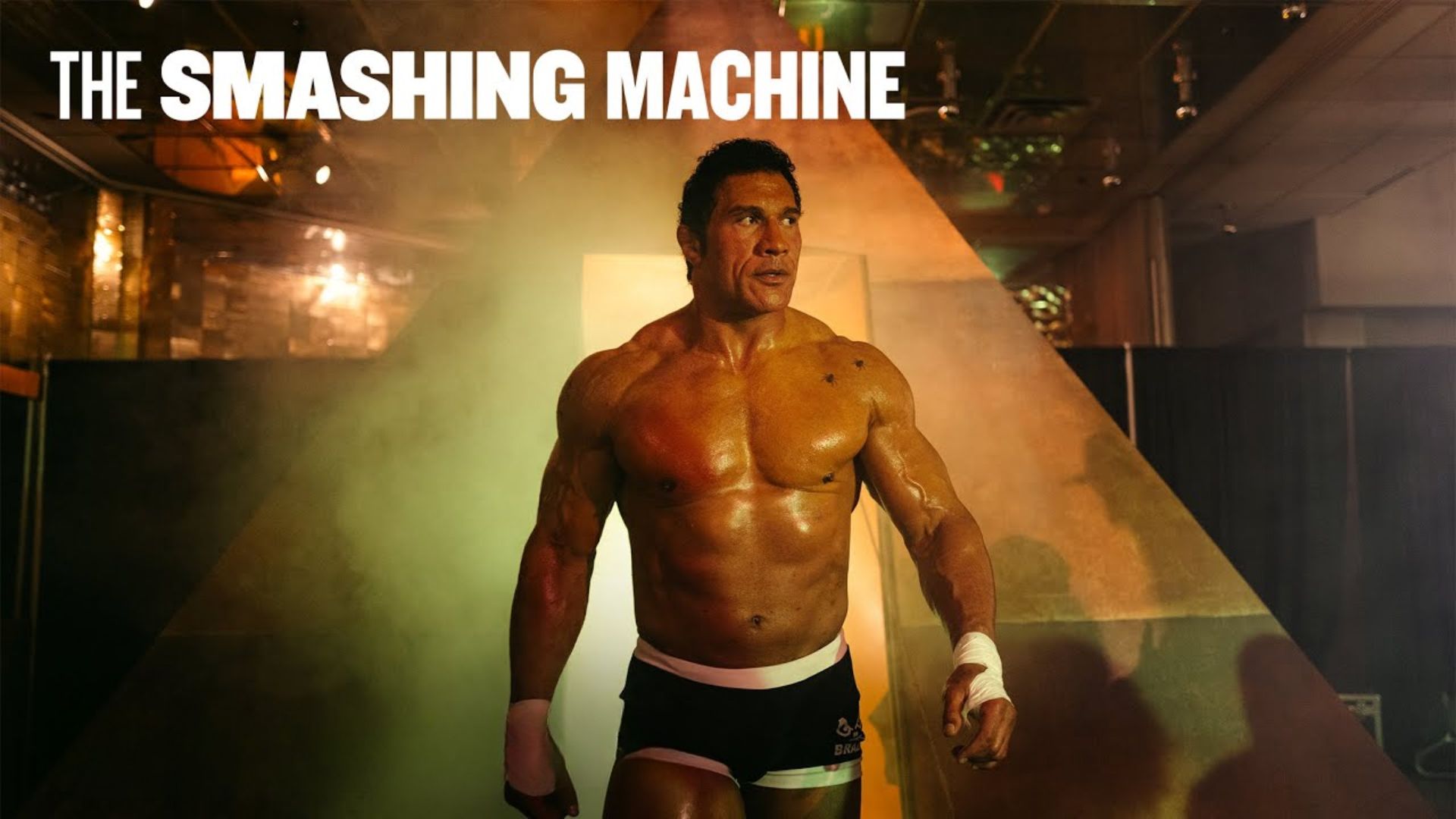 Promotional poster for Smashing Machine | Image via A24