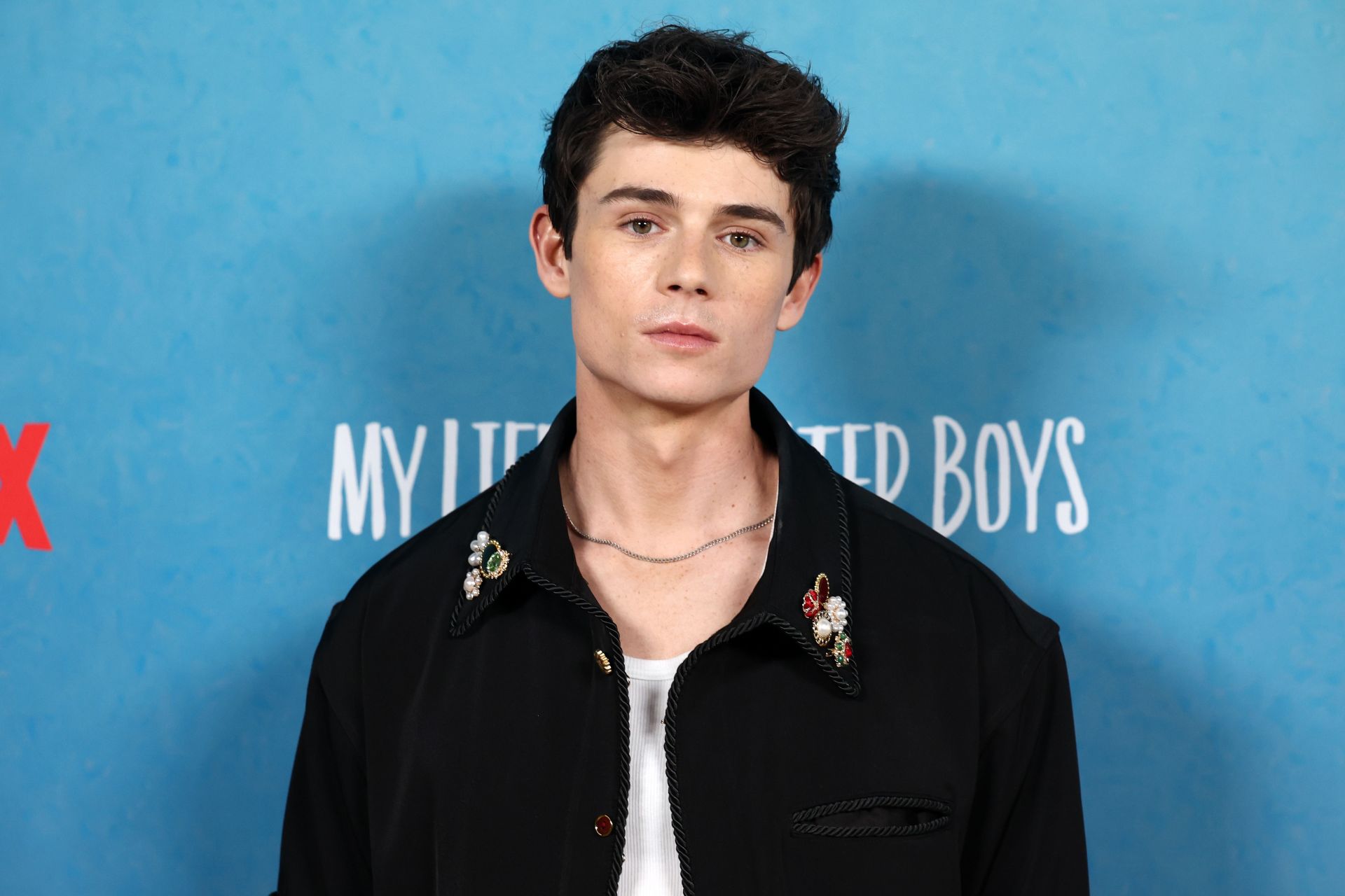 Ashby Gentry at Netflix&#039;s &quot;My Life With The Walter Boys&quot; photo call in New York | Image via: Getty
