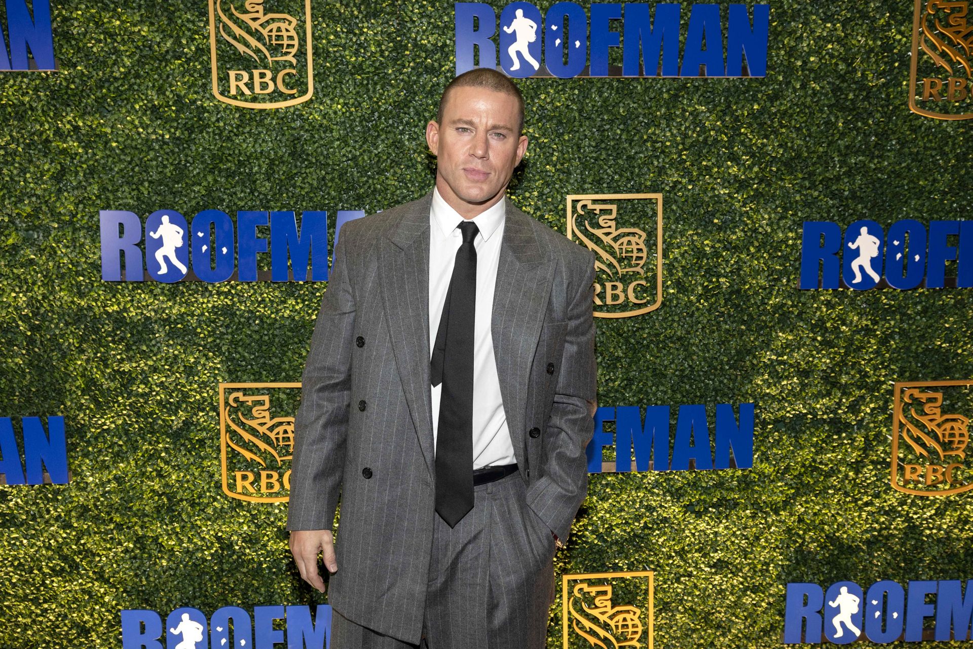 Channing Tatum at &quot;Roofman&quot; Cocktail Party At RBC House, Toronto International Film Festival 2025 - Source: Getty