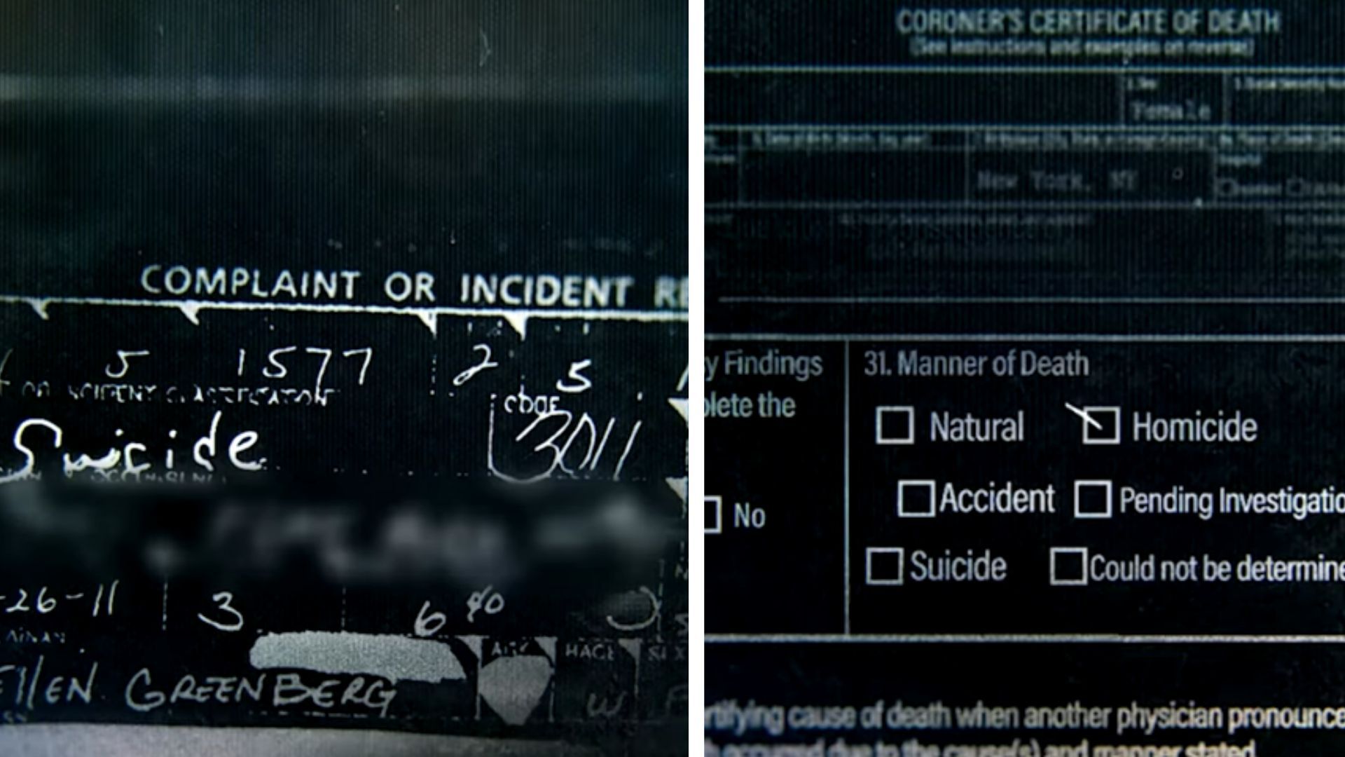 Stills from Death in Apartment 603: What Happened to Ellen Greenberg (Image Via: ABC News, YouTube)