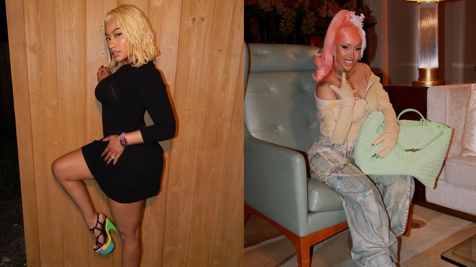 Cardi B calls out Nicki Minaj on son