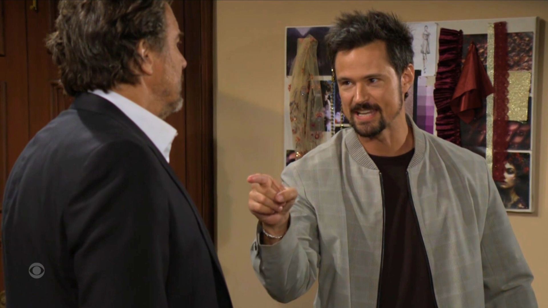 Thomas confronts Brooke and Ridge on The Bold and the Beautiful | Image: CBS