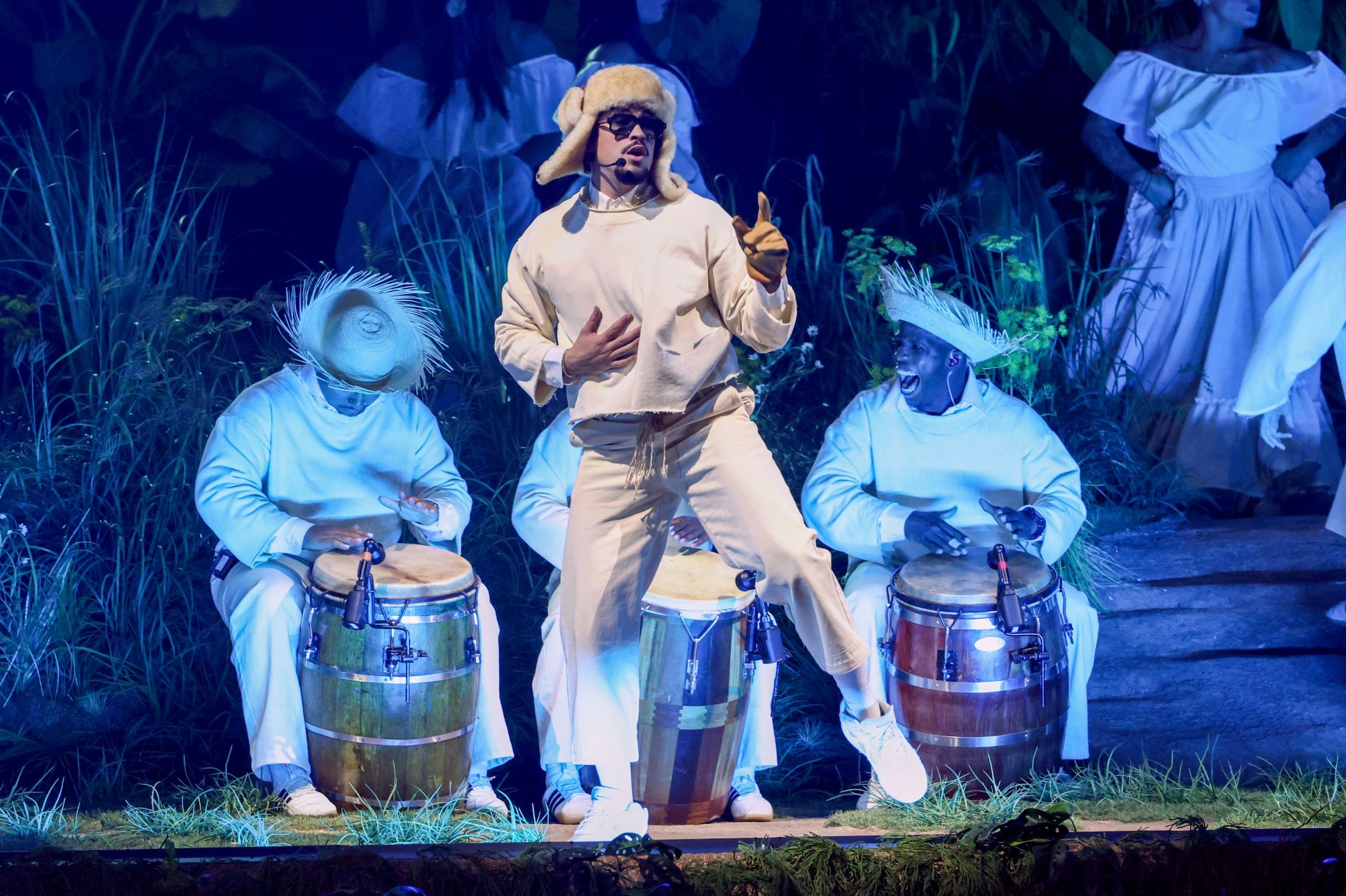 Bad Bunny: &quot;No Me Quiero Ir De Aqui&quot; Residencia En El Choli - Source: Getty