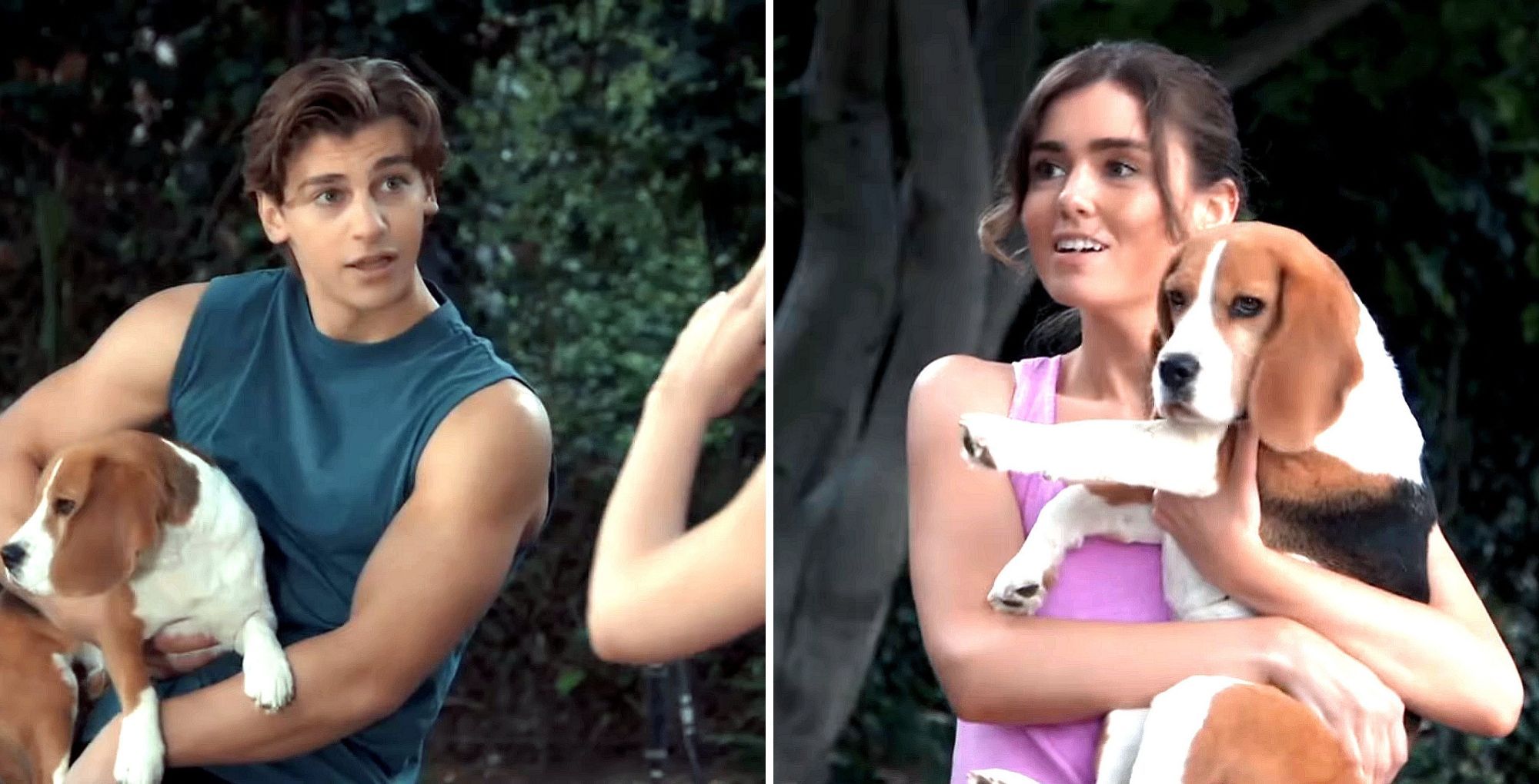 Gio, Emma, and Outback. | Image Source: ABC/YouTube
