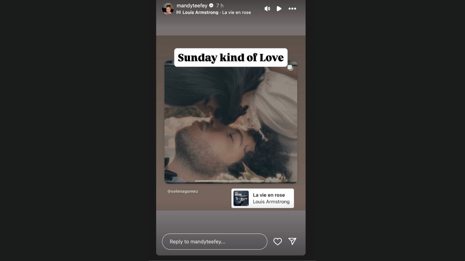 Mandy Teefey shares Selena Gomez&#039;s wedding pics (Screenshot via Instagram)