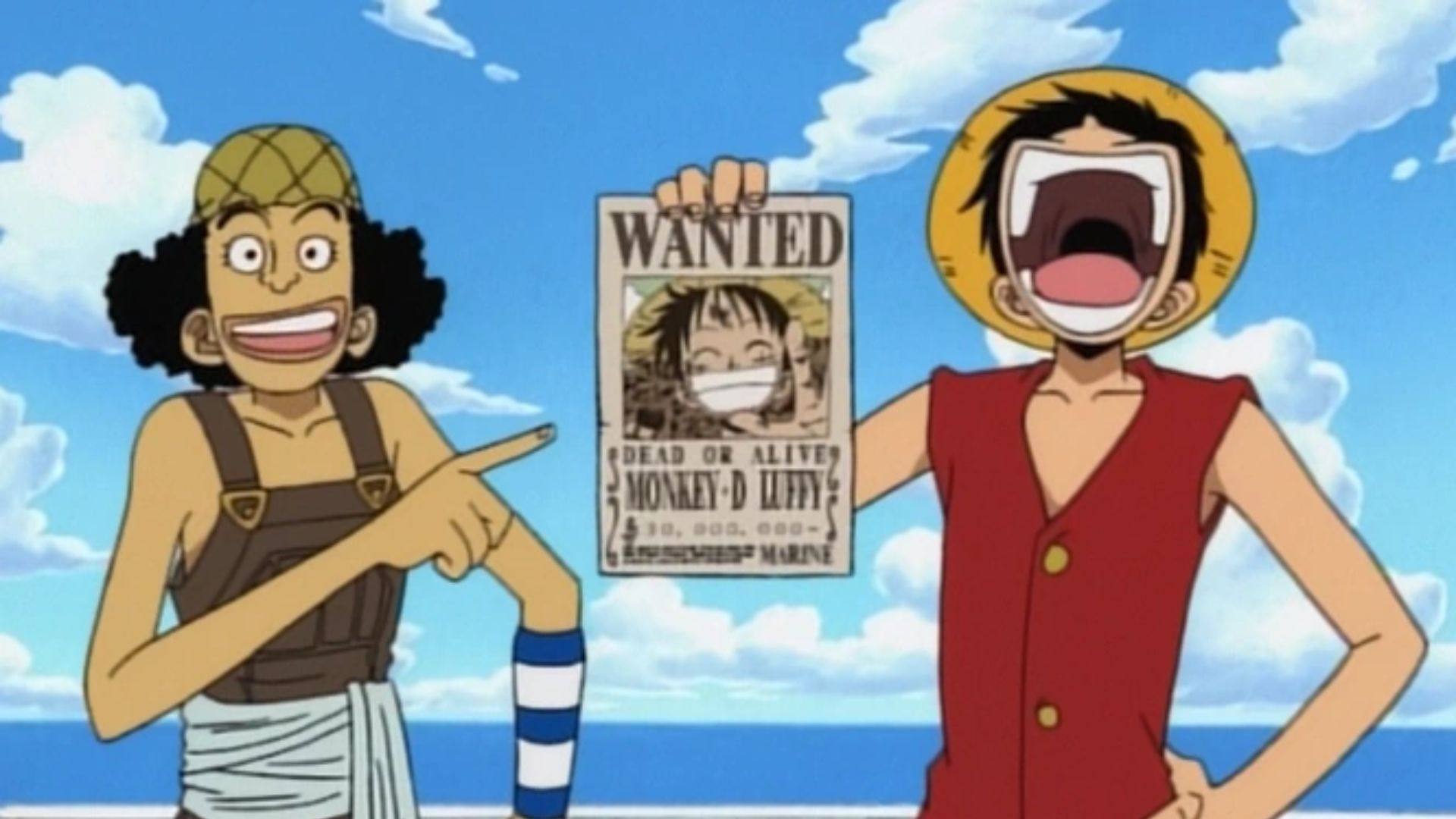 Luffy&#039;s first bounty (Image Credits: Toei Animation)