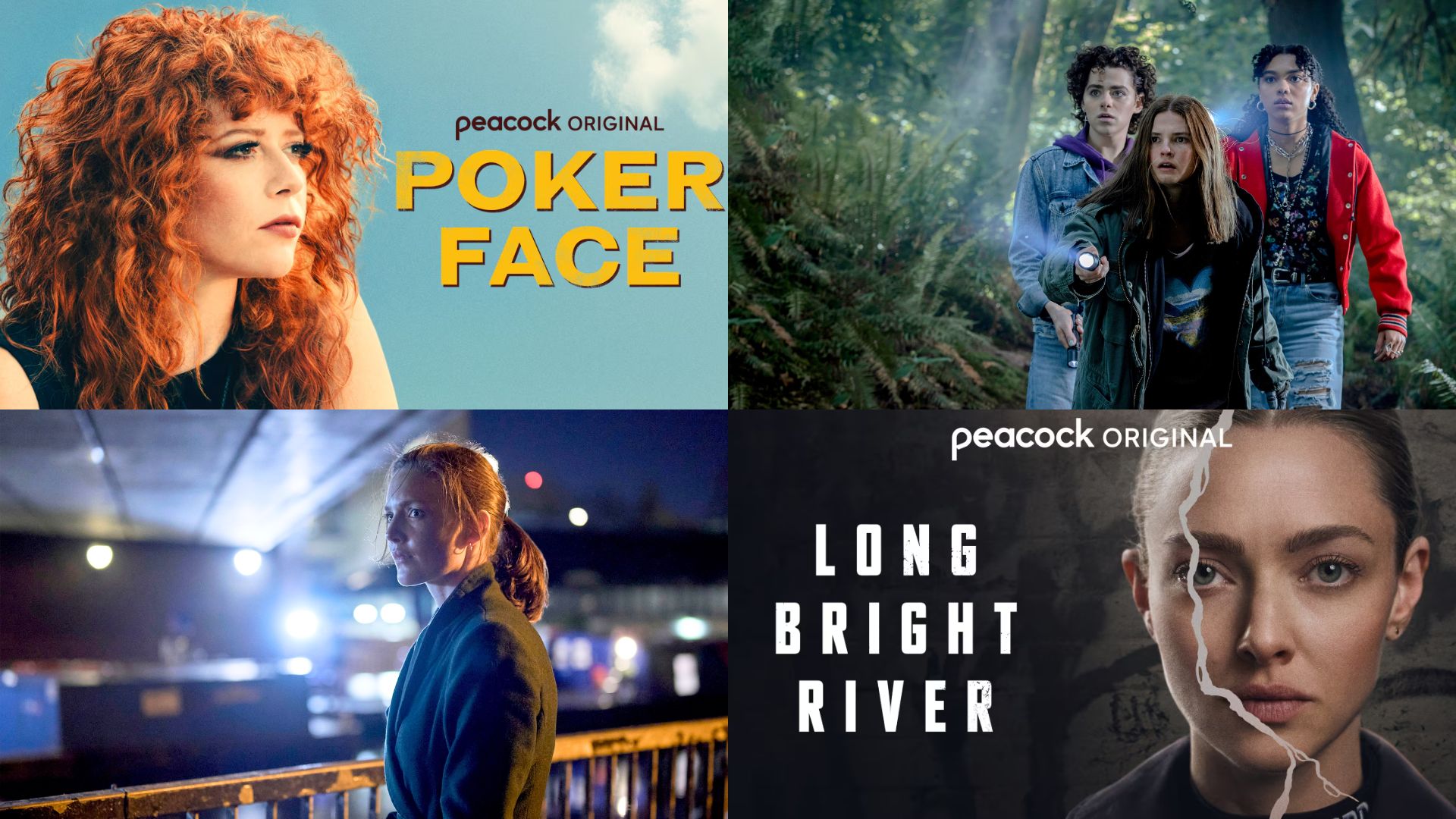 Thriller shows on Peacock | Images via Peacock