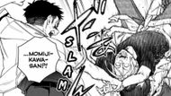 Momijikawa as seen beating other delinquents (Image Source: K-Manga)