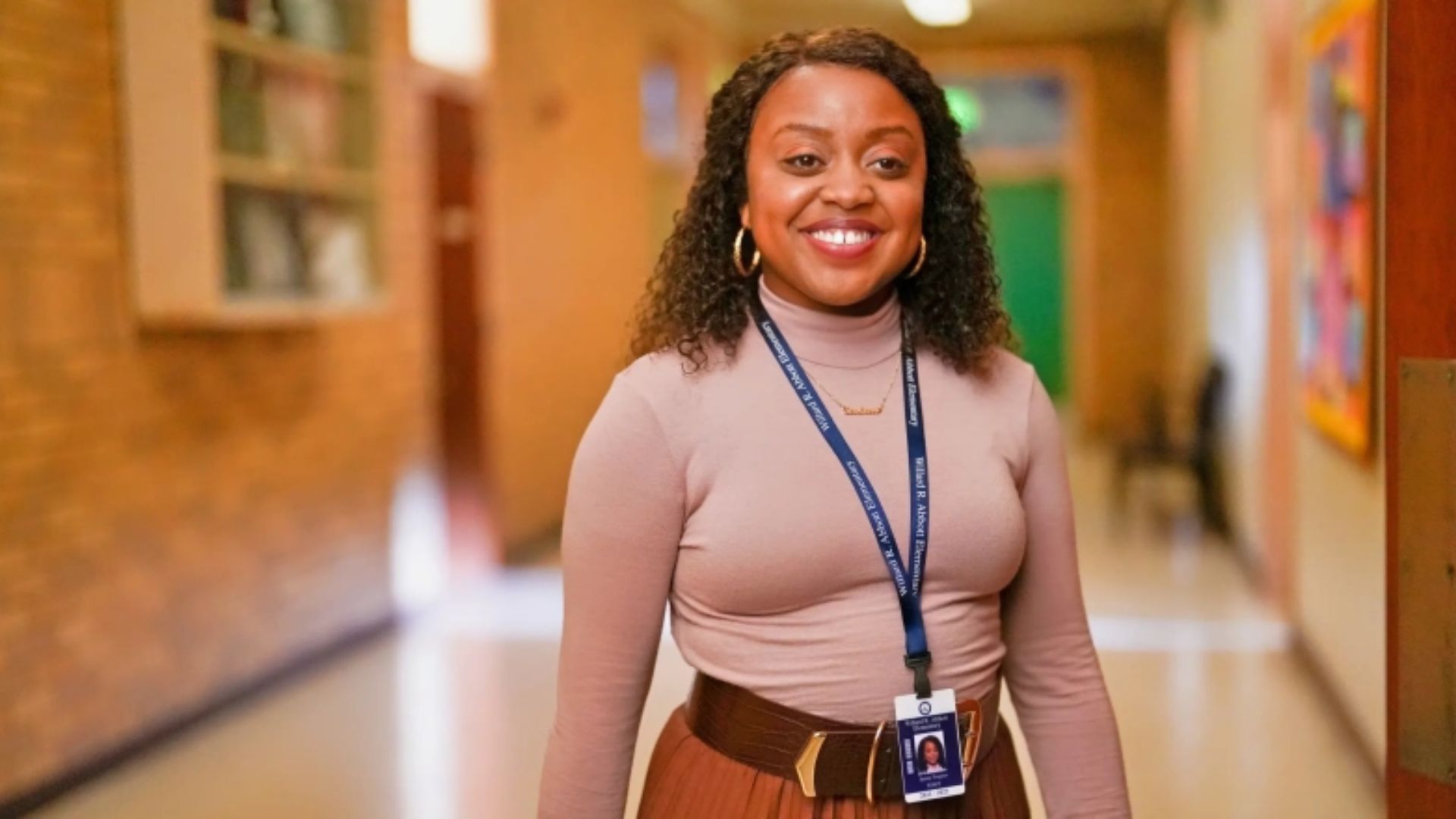 Janine Teagues in Abbott Elementary | Image via Hotstar