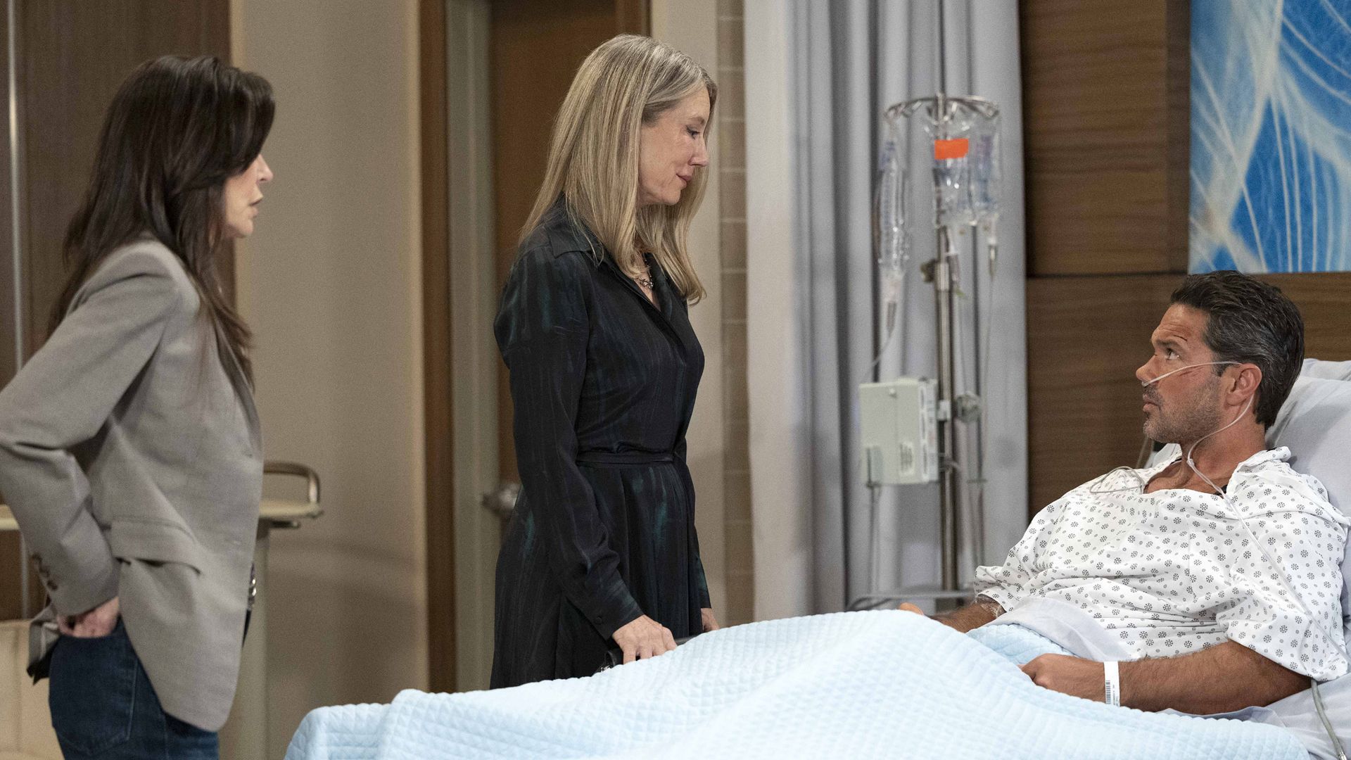 General Hospital&#039;s Anna, Nina, and Nathan. | Image Source: ABC