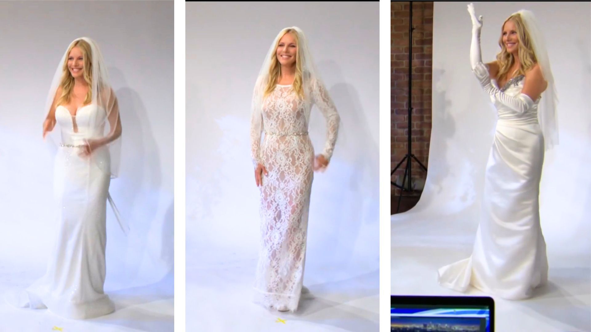 You can vote on which gown Christine (Lauralee Bell) will wear at her wedding to Danny on The Young and the Restless | Image: CBS