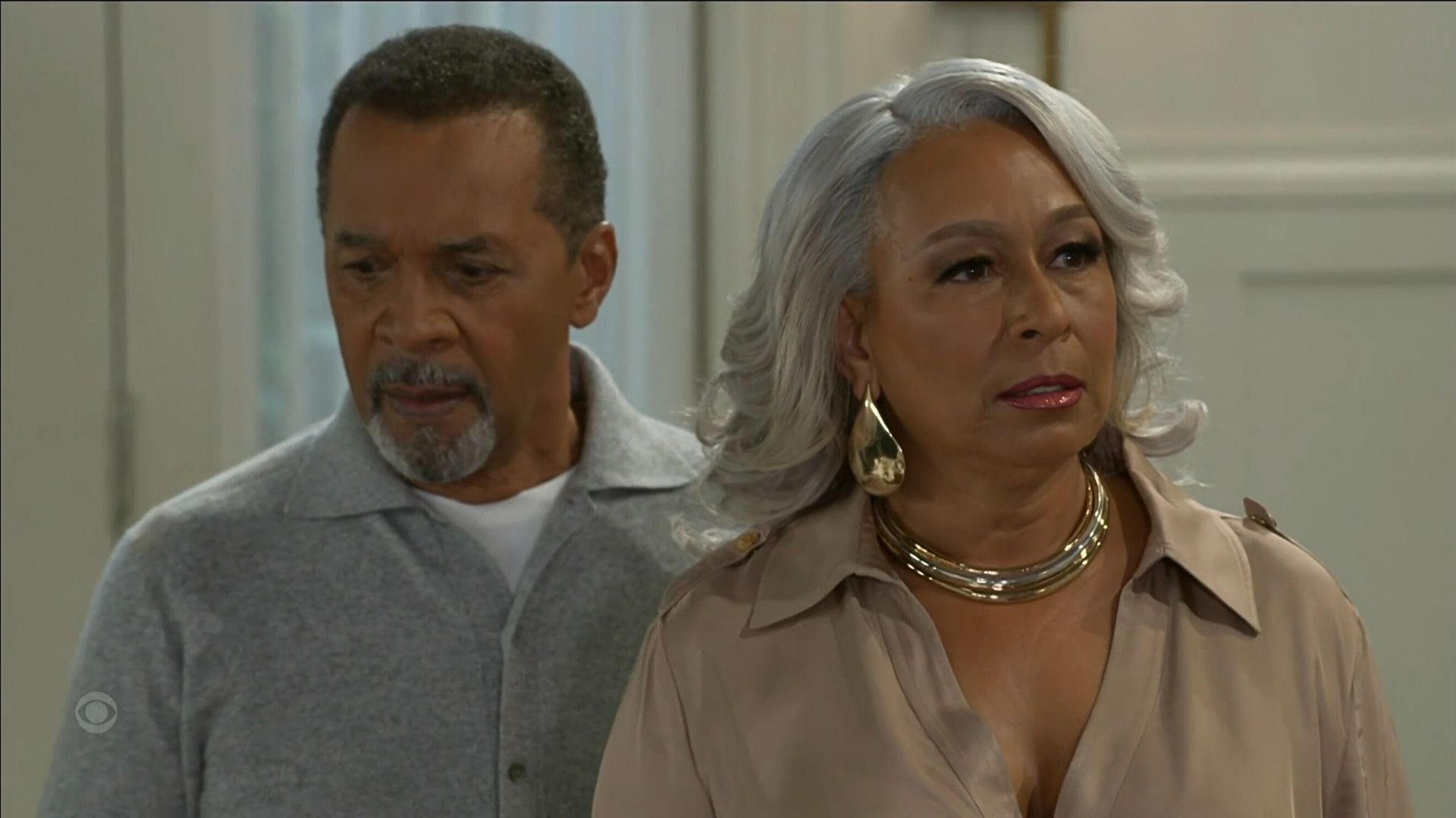 Beyond the Gates: Vernon and Anita are concerned about their family | Image: CBS